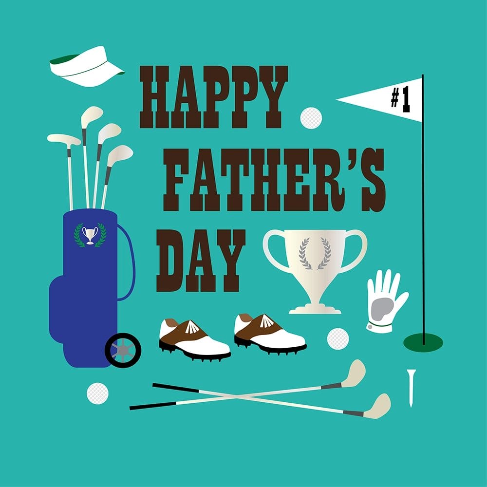 GolfSuites Happy Fathers Day Golf